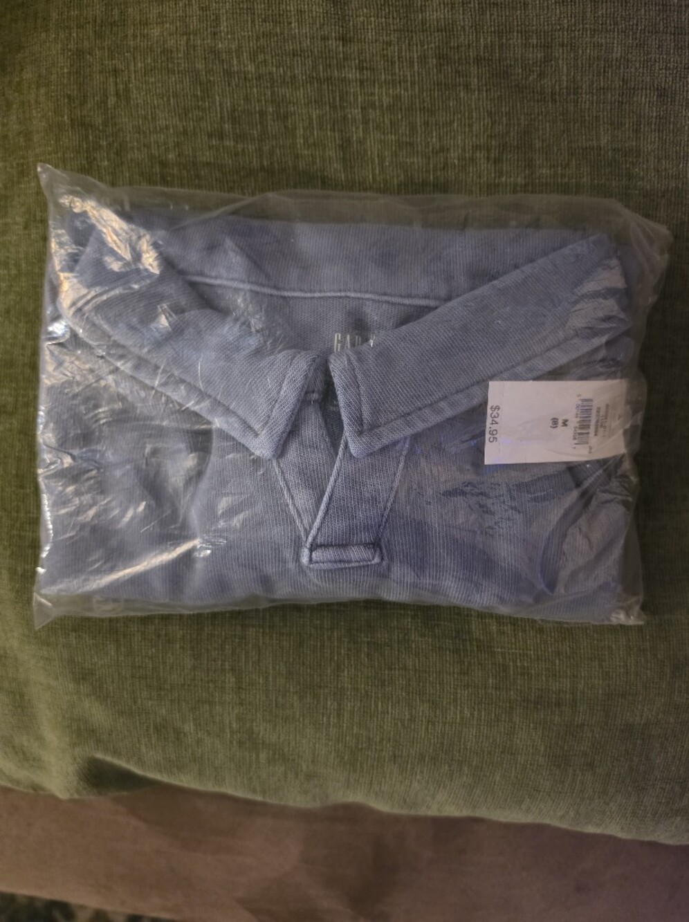 Gap Kids Medium Light Blue Kids's Long Sleeve Shirt.